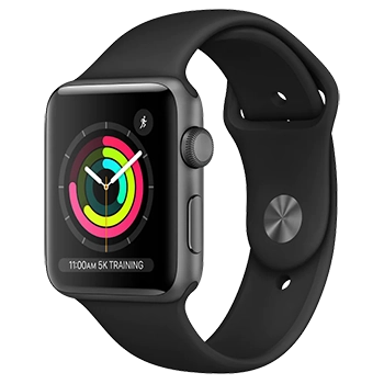 ساعت هوشمند اپل سری 3 مدل 38mm Aluminium Case with Sport Band